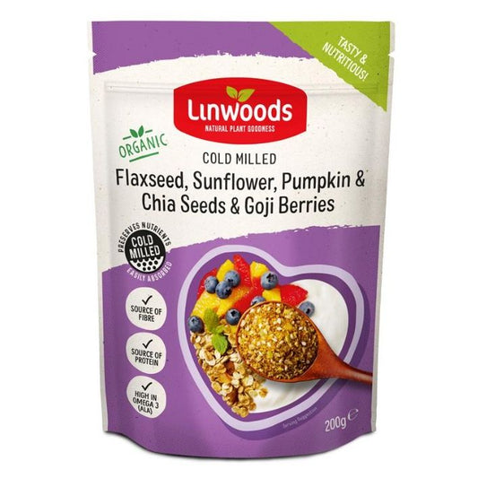 Linwoods Milled Flaxseed Sunflower Pumpkin Chia & Goji 200g