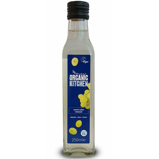 Organic Raw White Wine Vinegar with the 'Mother' 250ml