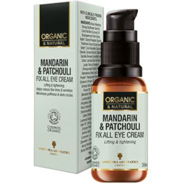 Mandarin & Patchouli Fix All Eye Cream COSMOS Organic 30ml