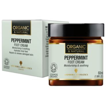 Peppermint Foot Cream COSMOS Organic 60ml