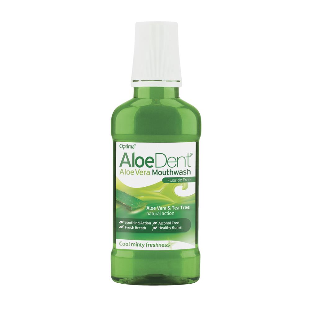 15% OFF Aloe Dent Aloe Vera Mouthwash Fluoride Free 250ml