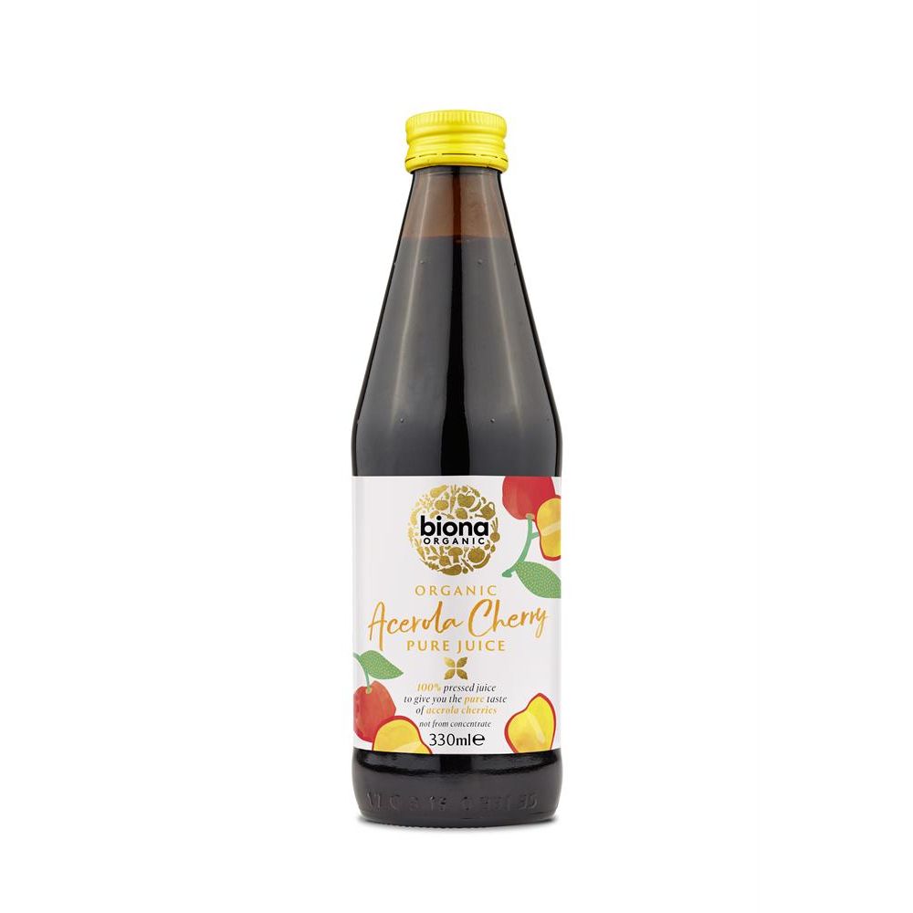 15% OFF Organic Acerola Cherry Juice 330ml - Online Only or Click & Collect
