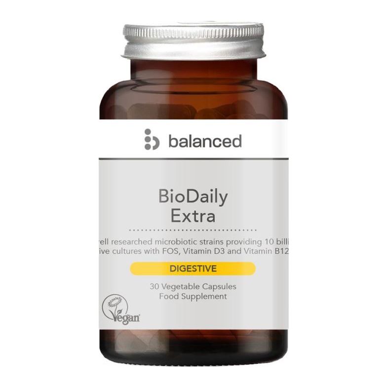 BioDaily 30 Veggie Caps - Reusable Bottle