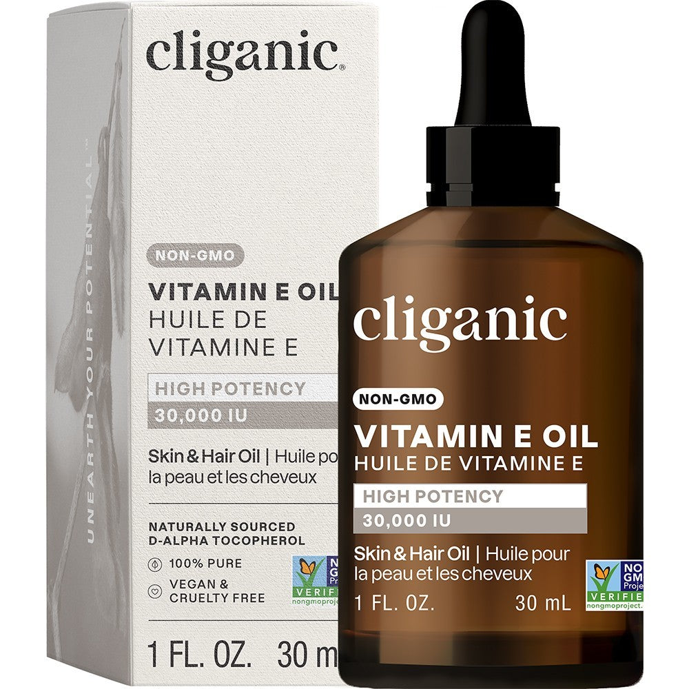 25% OFF Cliganic Pure Non-GMO Vitamin E Oil 1oz