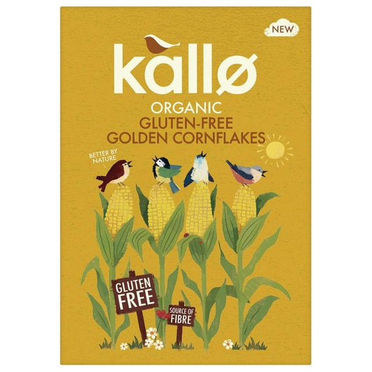 Kallo Organic Gluten Free Cornflakes 375g