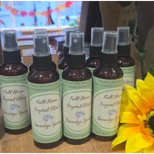 Full Moon Crystal Elixir Smudge Spray