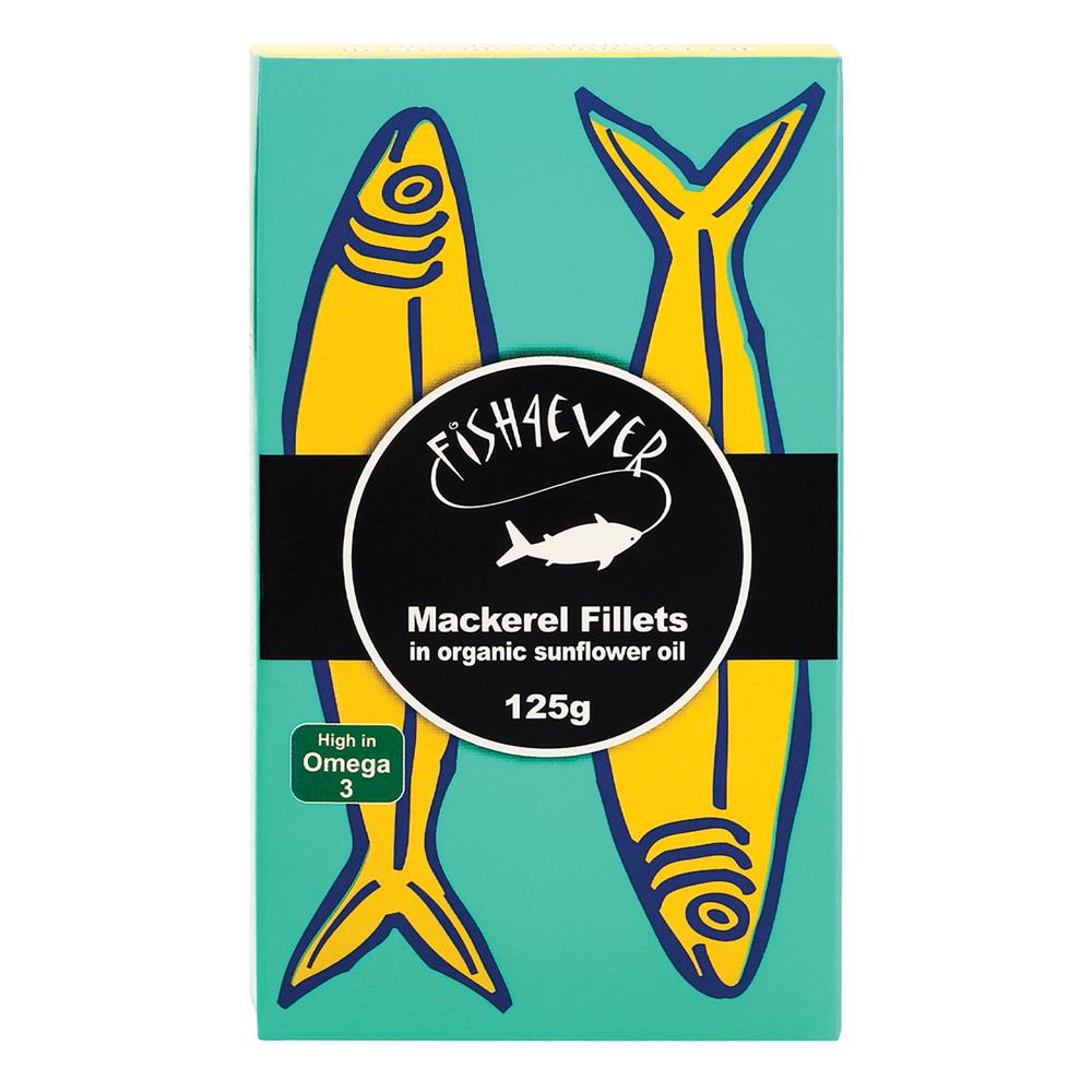 Fish4Ever Whole Sardines in sunflower oil 120g