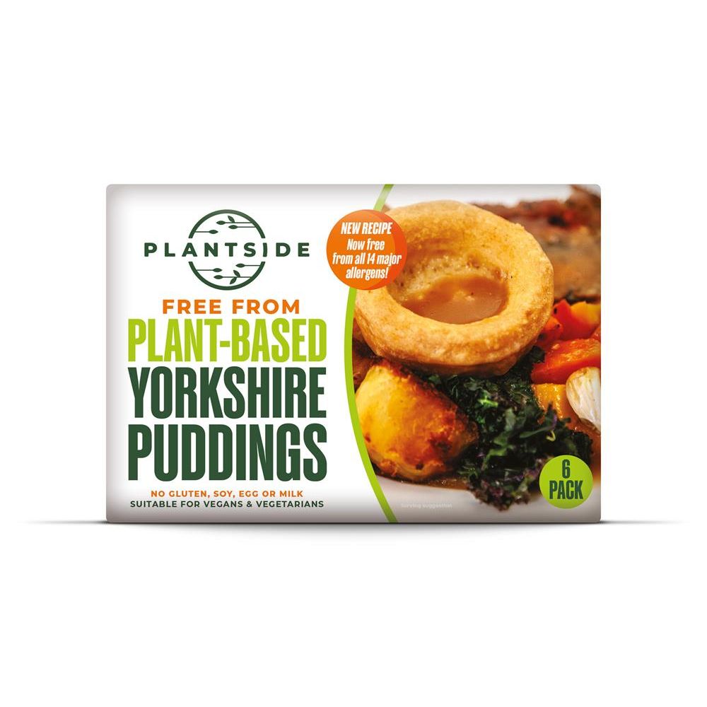 Free From Plant-Based Yorkshire Puddings x 6 400g - FROZEN PRODUCT NO POSTAL DELIVERY