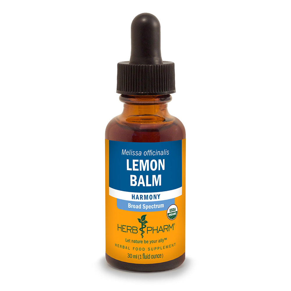 15% OFF Herb Pharm Lemon Balm 30ml Online Only or Click & Collect in Store