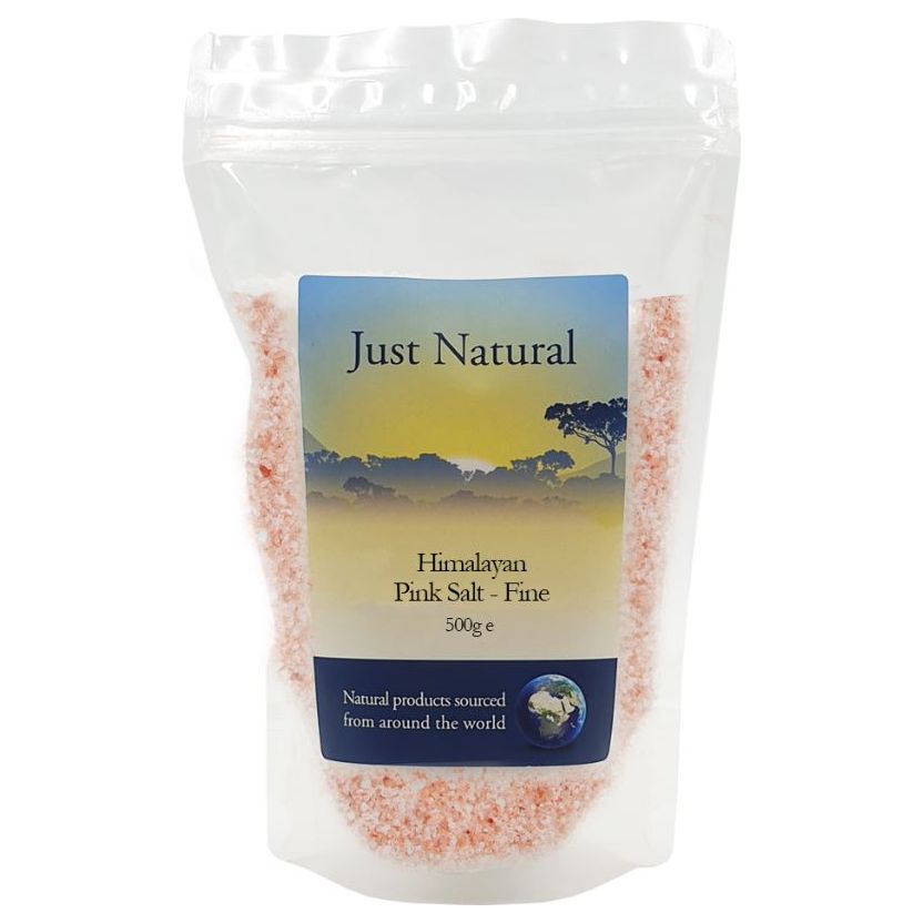 Himalayan Rose Pink Crystal Salt - Fine 500g