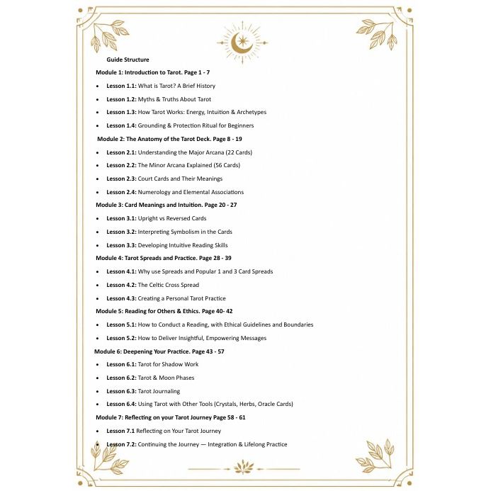 The Intuitive Tarot Journey: Learn to Read the Cards with Confidence DIGTAL DOWNLOAD