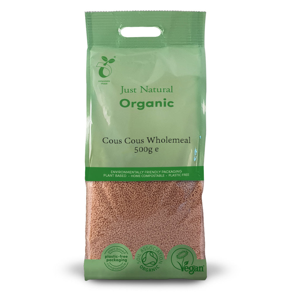 Organic Wholemeal Cous Cous 500g