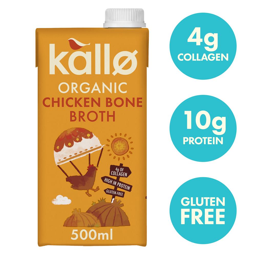 Kallo Organic Chicken Bone Broth 500ml
