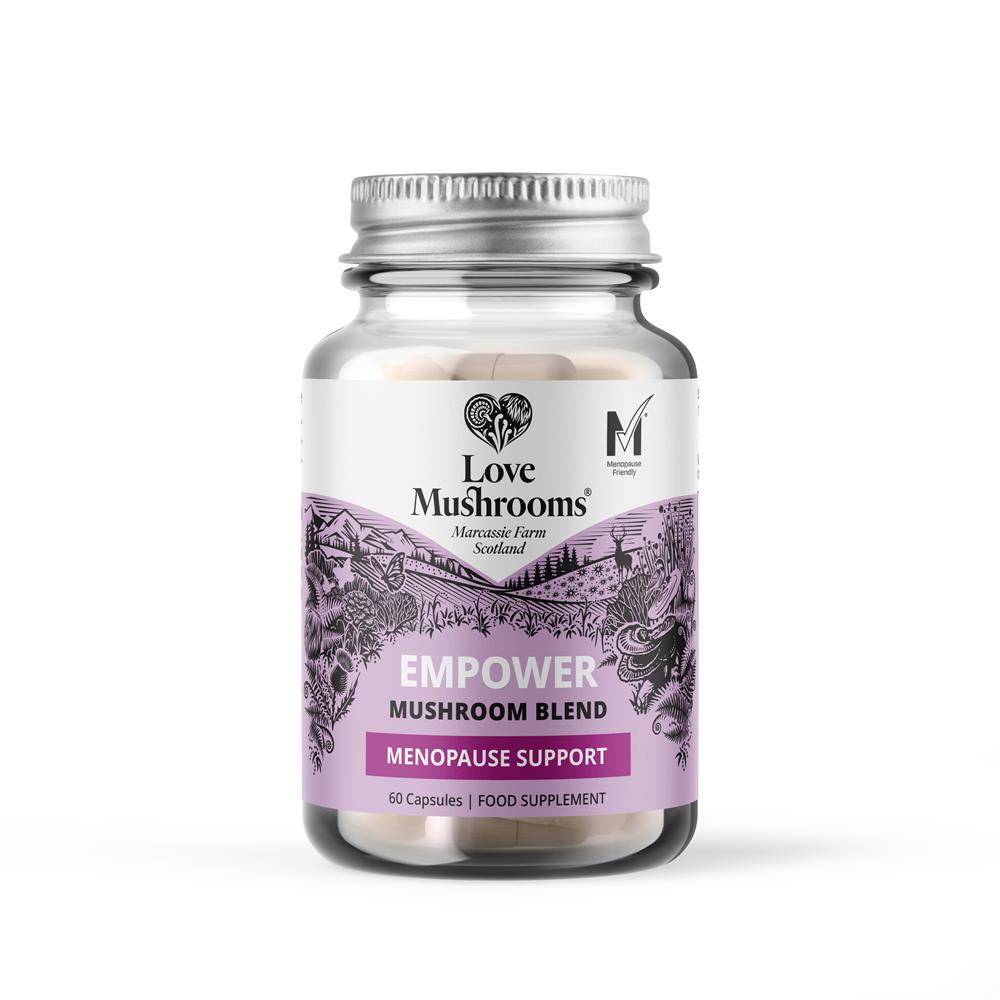 Love Mushrooms Empower Menopause Support 60 Capsules