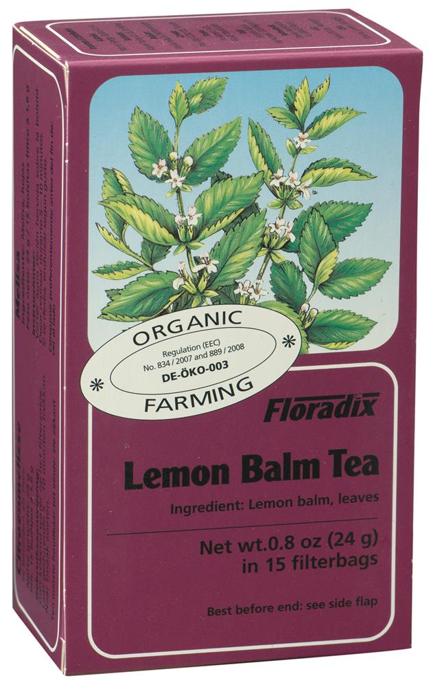 Lemon Balm Organic Herbal Tea 15 filterbags Online Only or Click & Collect In Store