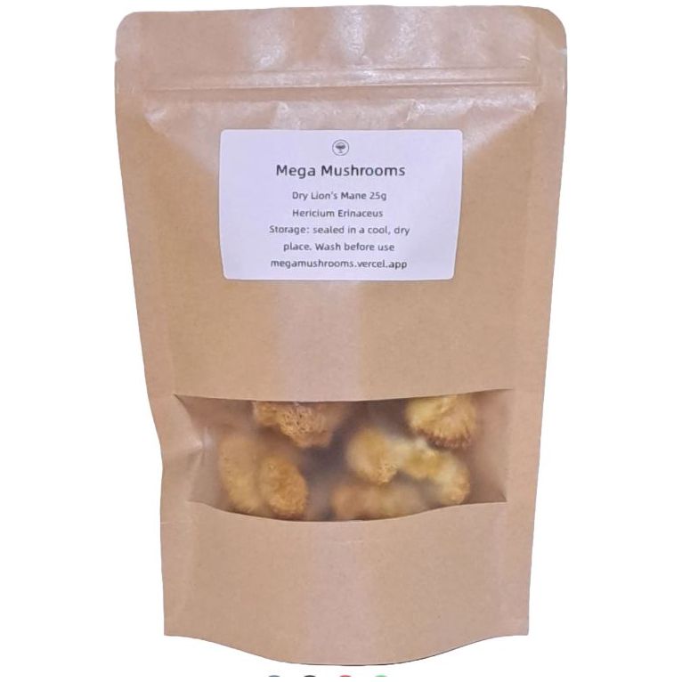 Dried Lion's Mane 25g