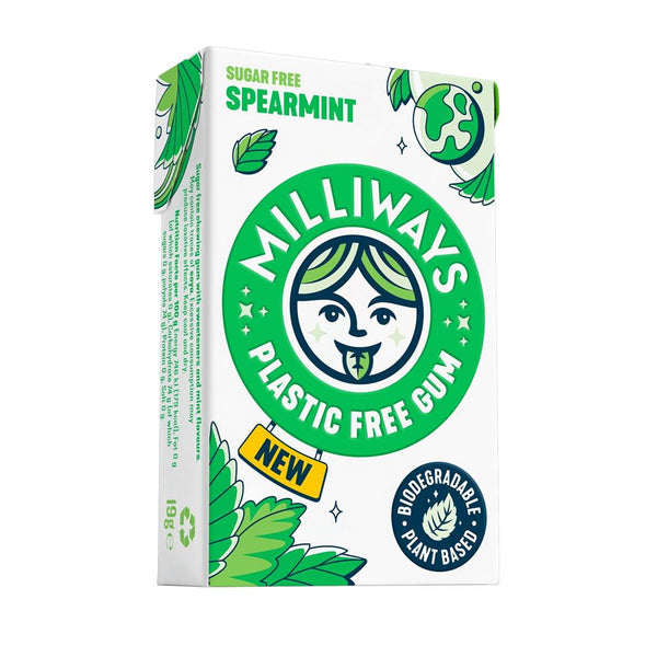15% OFF Milliways Spearmint Chewing Gum 19g