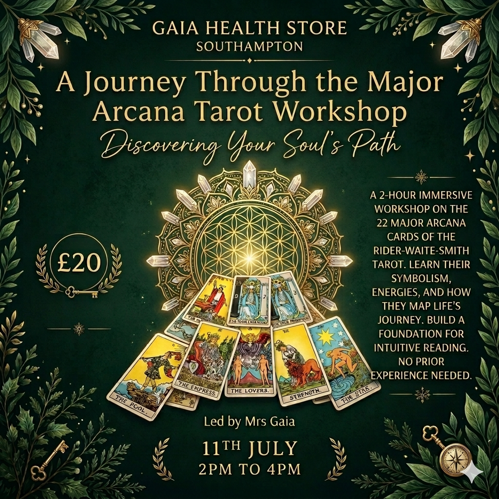Journey Through the Major Arcana: Tarot Workshop - 11th July | 2pm to 4pm