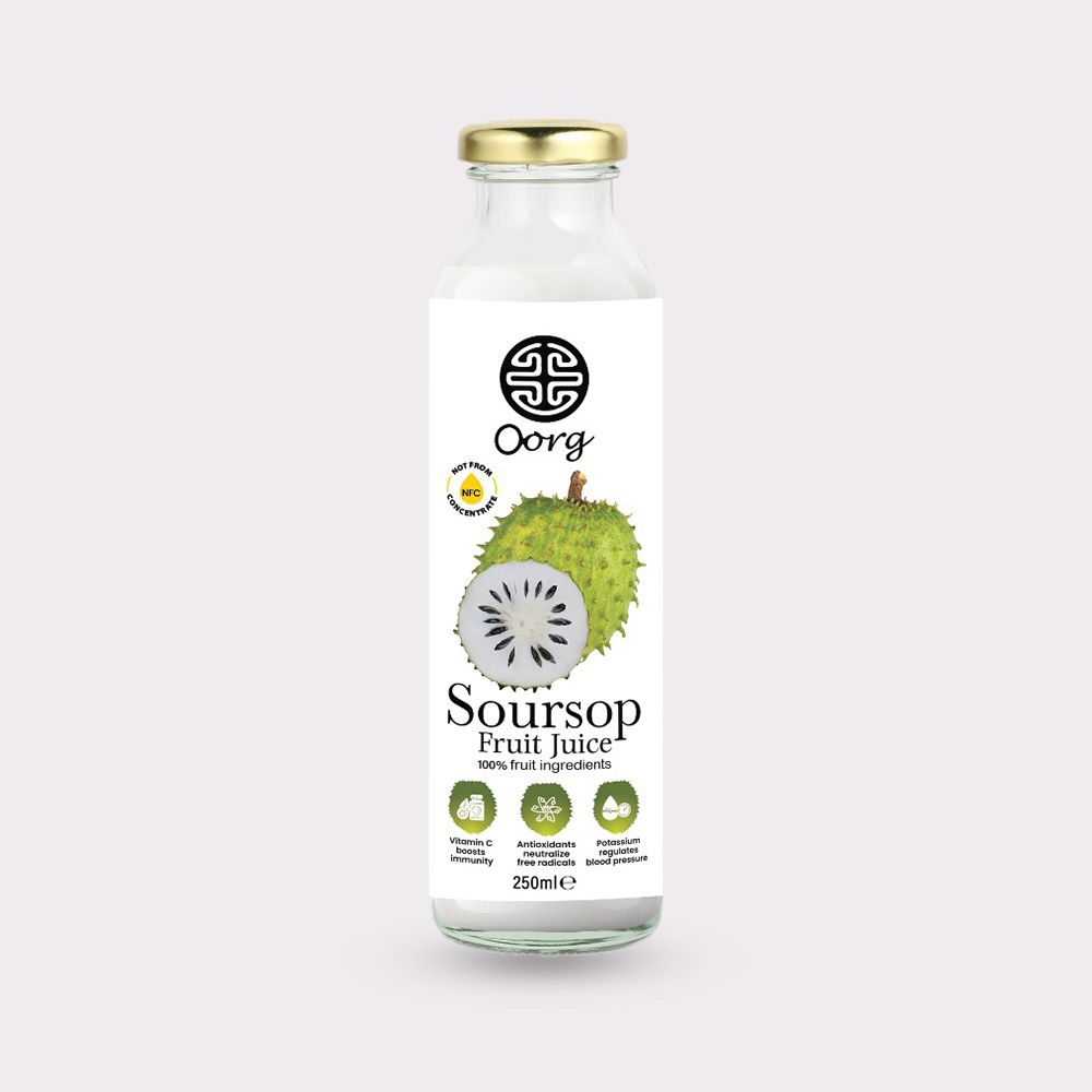 OORG Pure Soursop Graviola Juice High Immune Booster 250ml