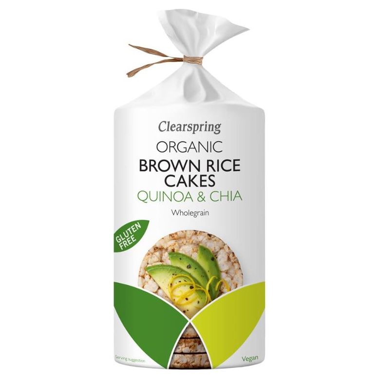 Organic Brown Rice Cakes Quinoa & Chia