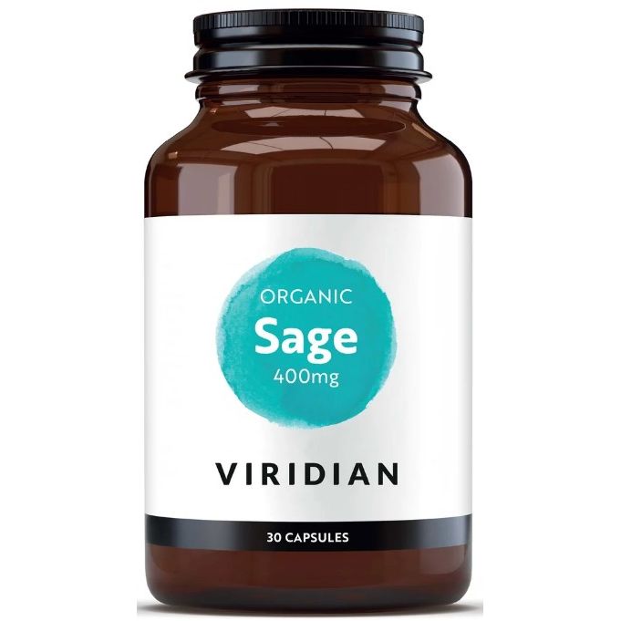 Viridian Organic Sage 400mg