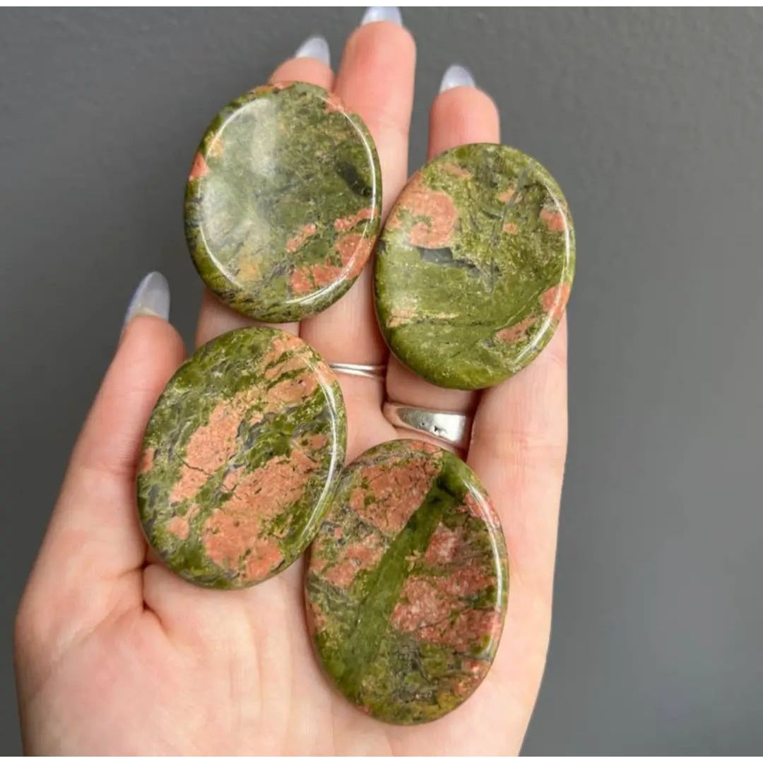 Gaia Emporium Unakite Worry Stone