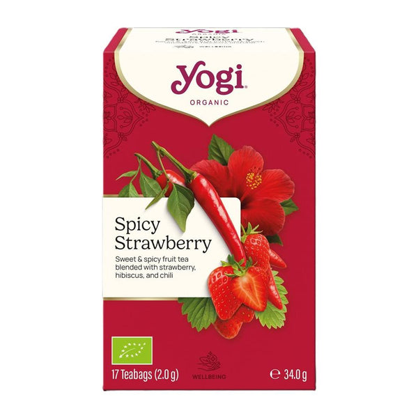YOGI Tea Organic Spicy Strawberry 17bags
