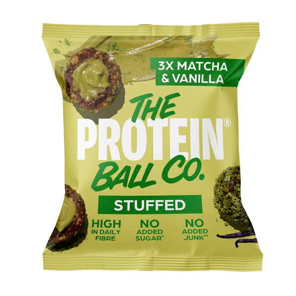 15% OFF THE PROTEIN BALL CO MATCHA & VANILLA - 36g