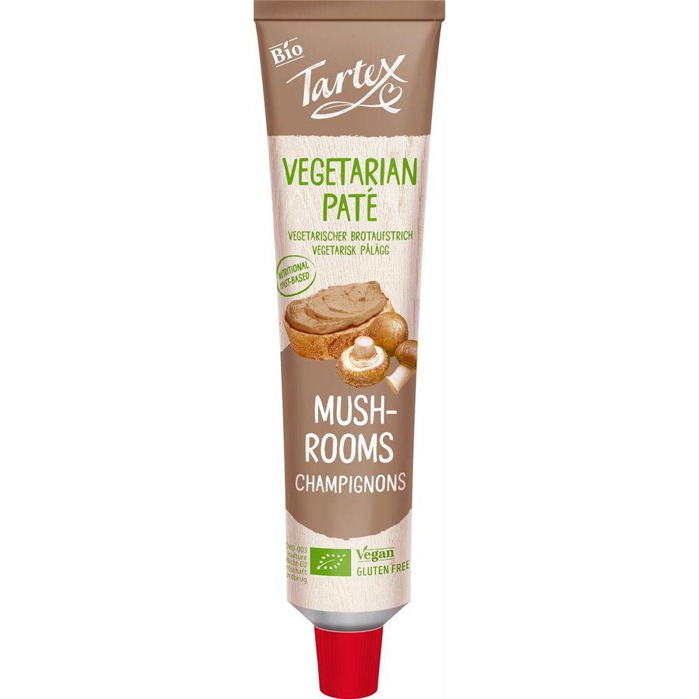 Tartex Yeast Pate With Mushrooms 200g