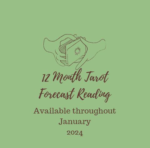 Mrs Gaia 12 Month Tarot Forecast Reading - AVAILABLE THROUGHOUT JANUARY