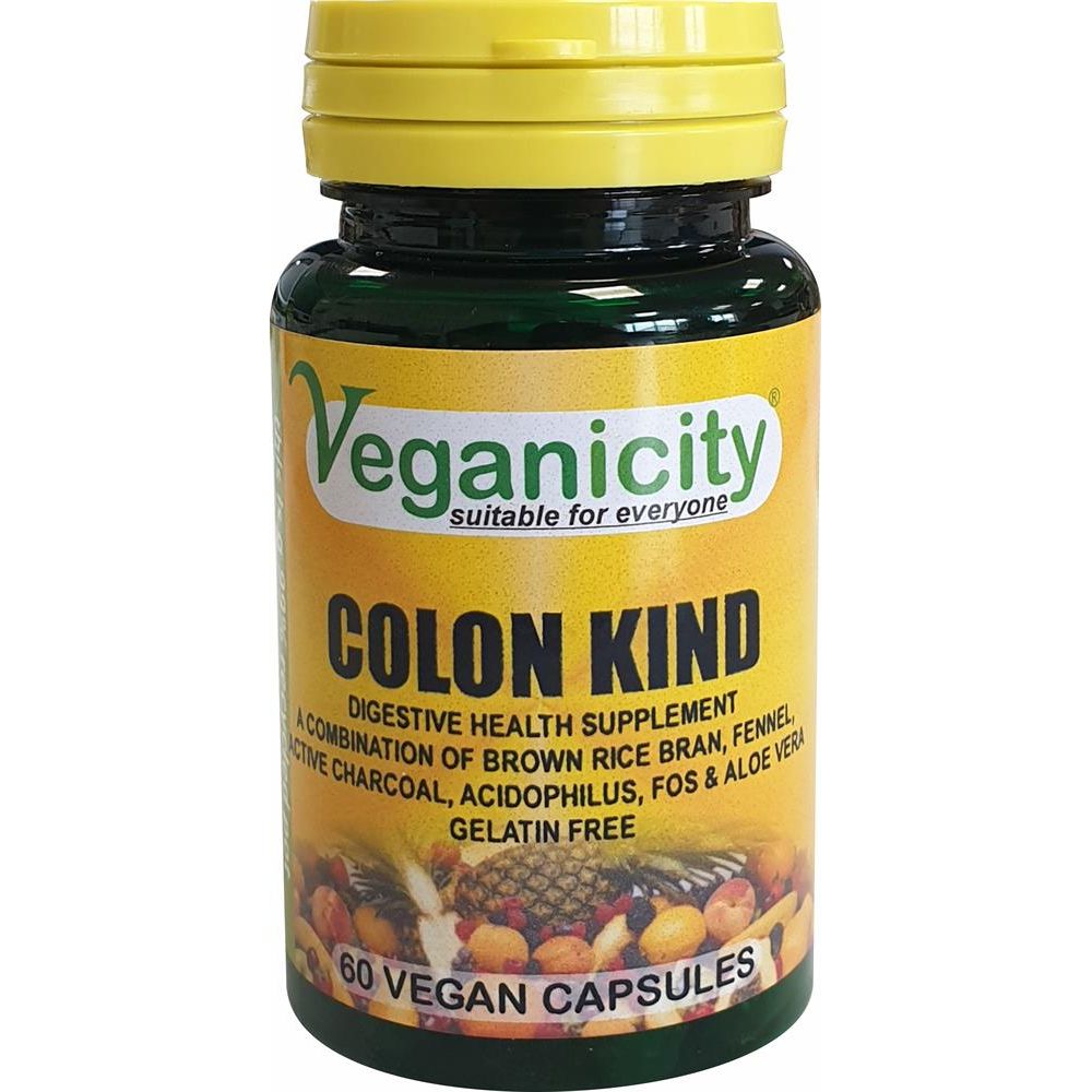 Colon Kind 60 Vcaps for regularity digestion and reducing wind.