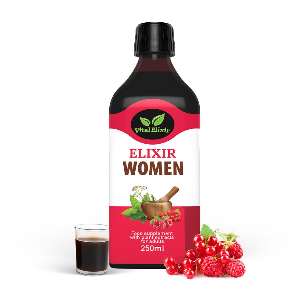 15% OFF Vital Elixir Women Herbal Supplement. 250ml