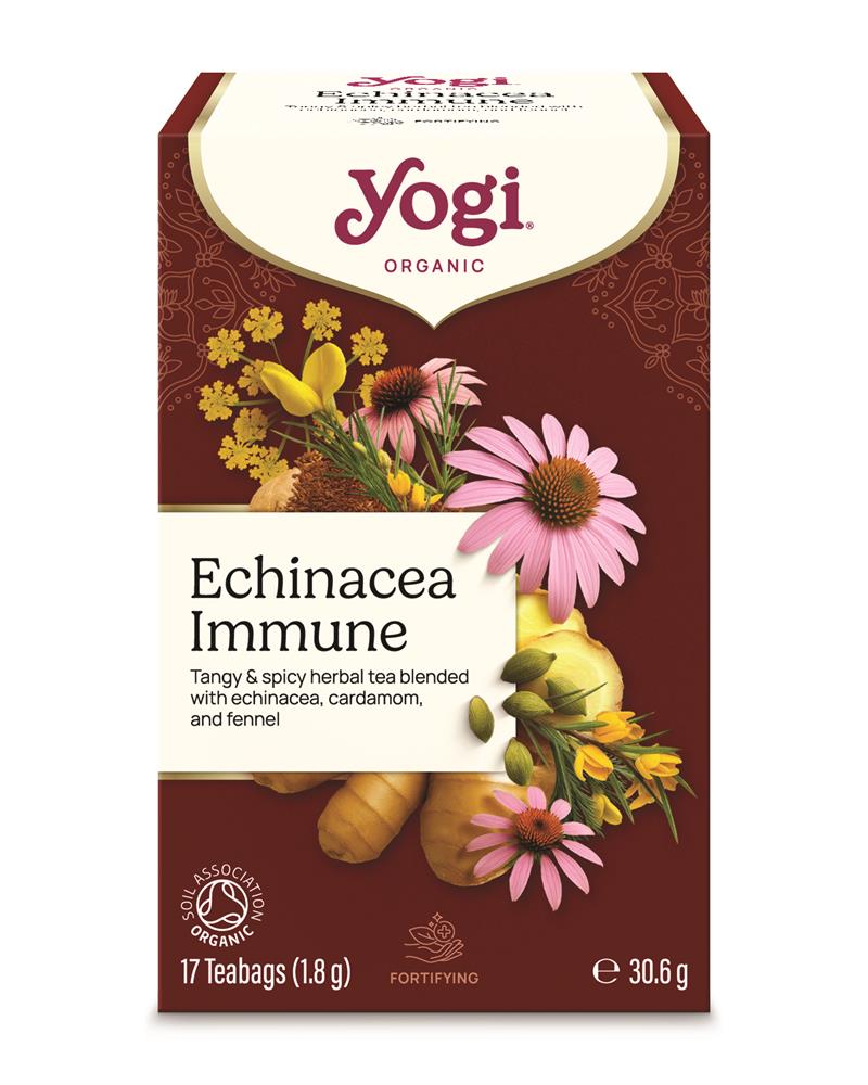 Yogi Tea Organic Echinacea Immune 17 Bag