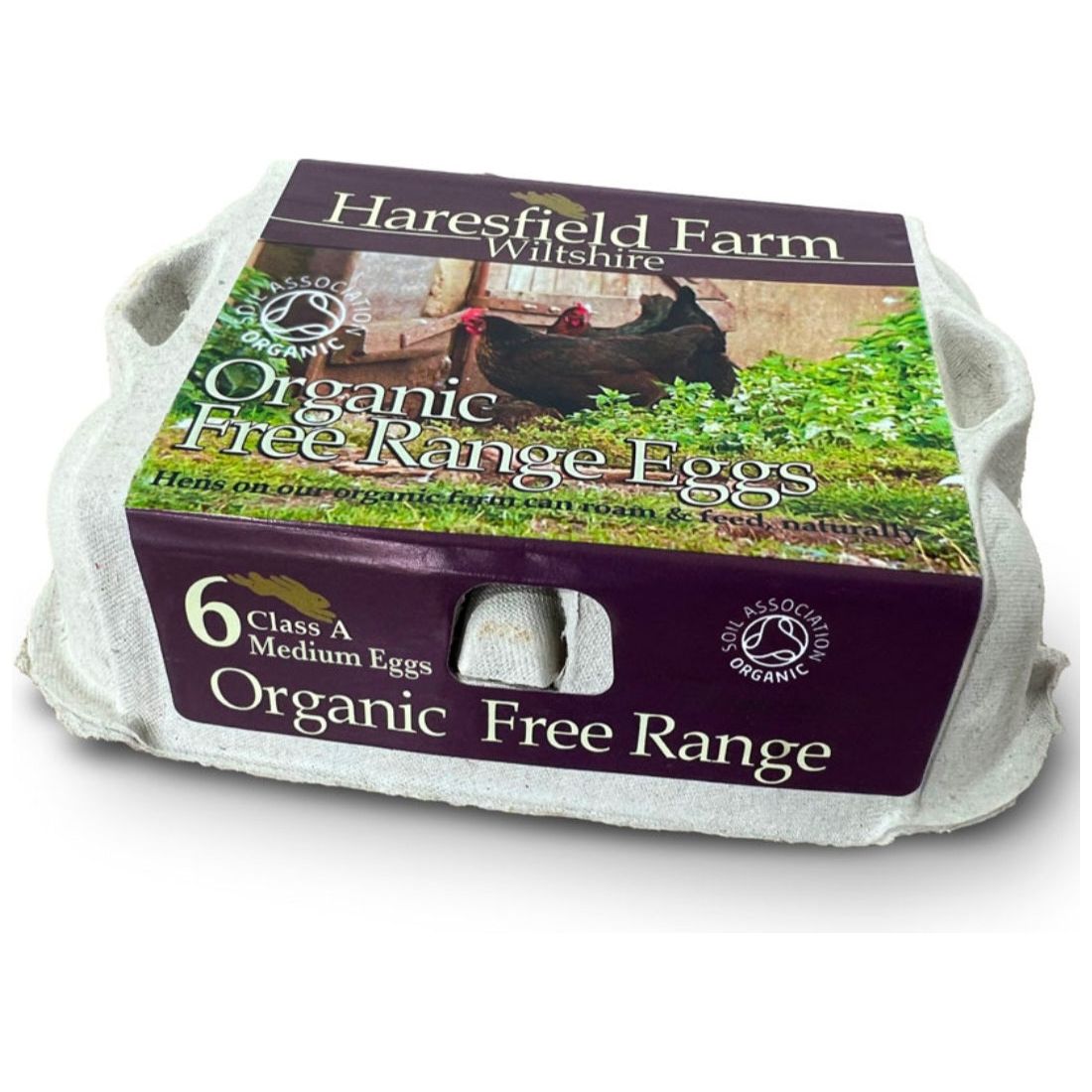 Organic Free Range Eggs (x6)