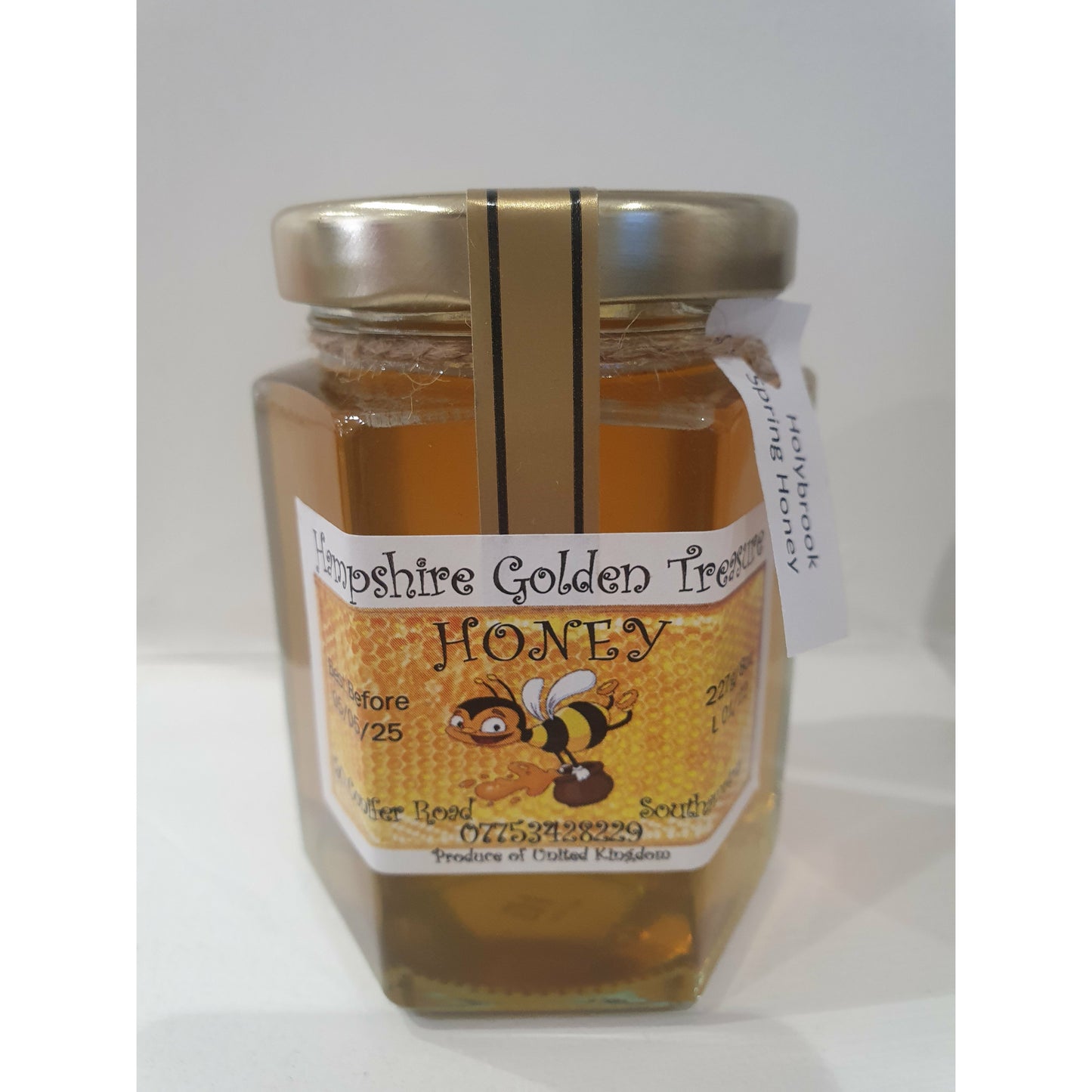 Local Organic Honey 227g