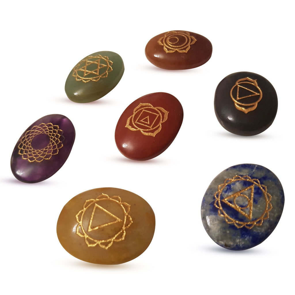Gaia Emporium Chakra Crystal Set