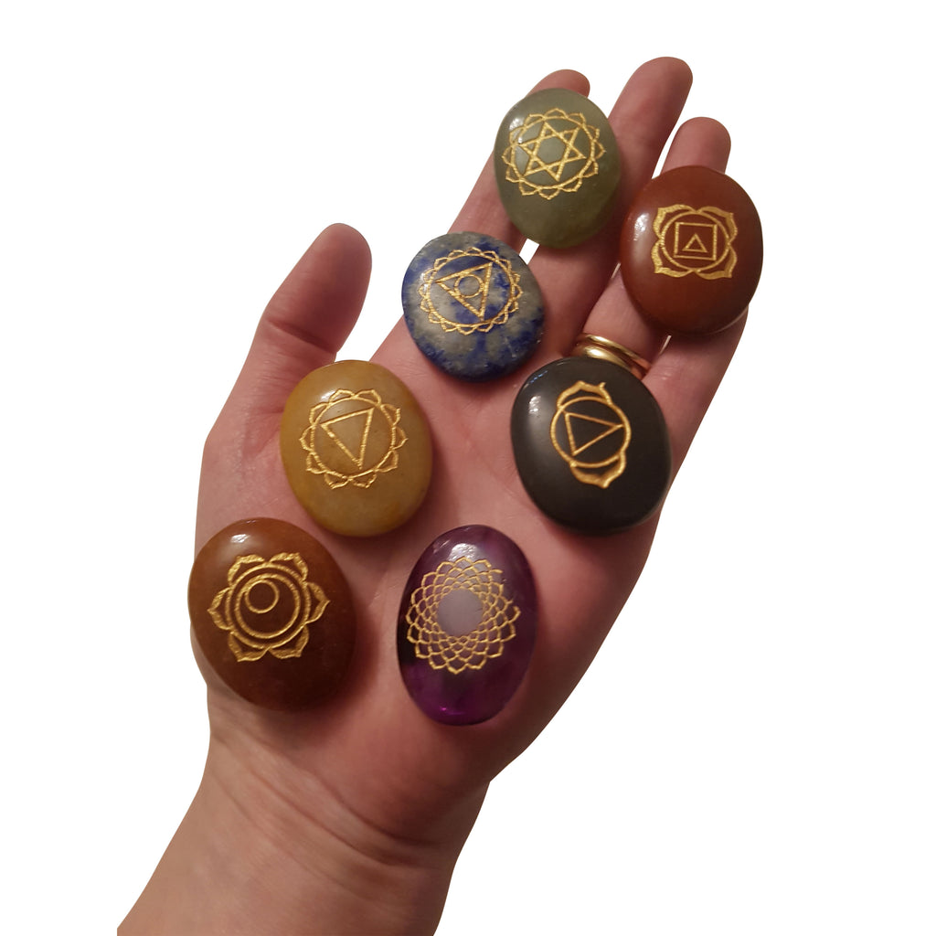 Gaia Emporium Chakra Crystal Set