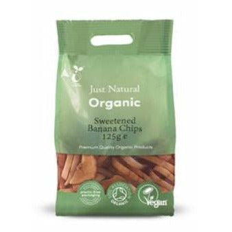 Organic Banana Chips 125g