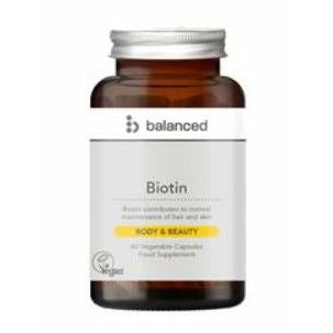 Biotin 60 Veggie Caps - Reusable Bottle