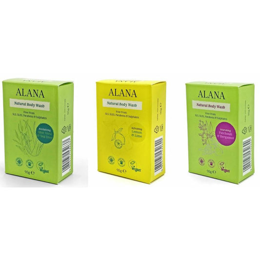 Alana Vegan Natural Body Wash Bars 95g