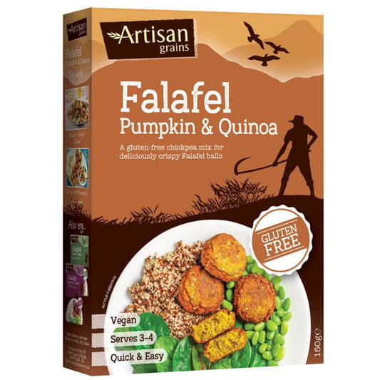 Artisan Grains Pumpkin & Quinoa Falafel Mix 150g