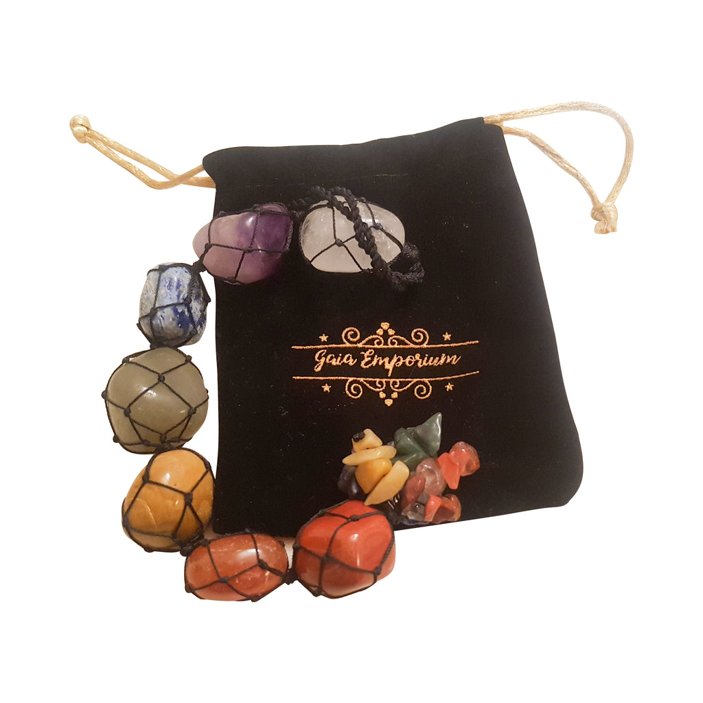 Gaia Emporium Chakra Hanging Crystal