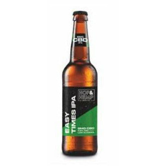Low-alcohol (0.5% abv) IPA beer with 8mg of organic CBD 330ml