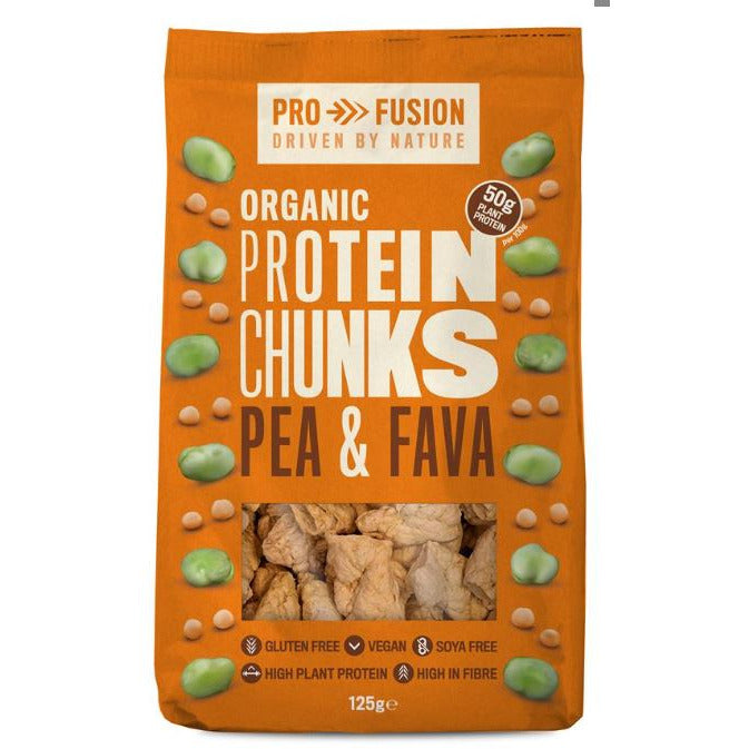 Organic Protein Chunks - Pea & Fava 125g