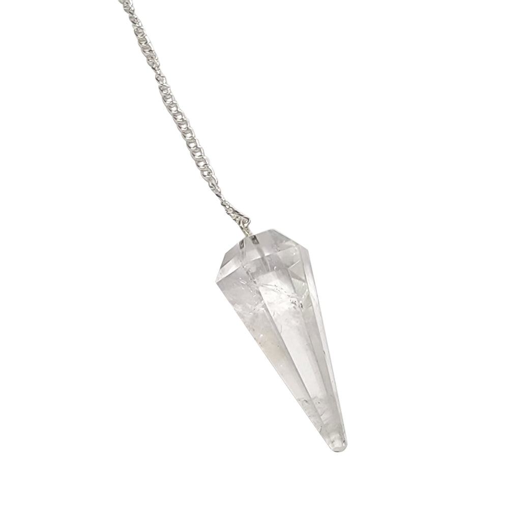 Gaia Emporium Clear Quartz Pendulum