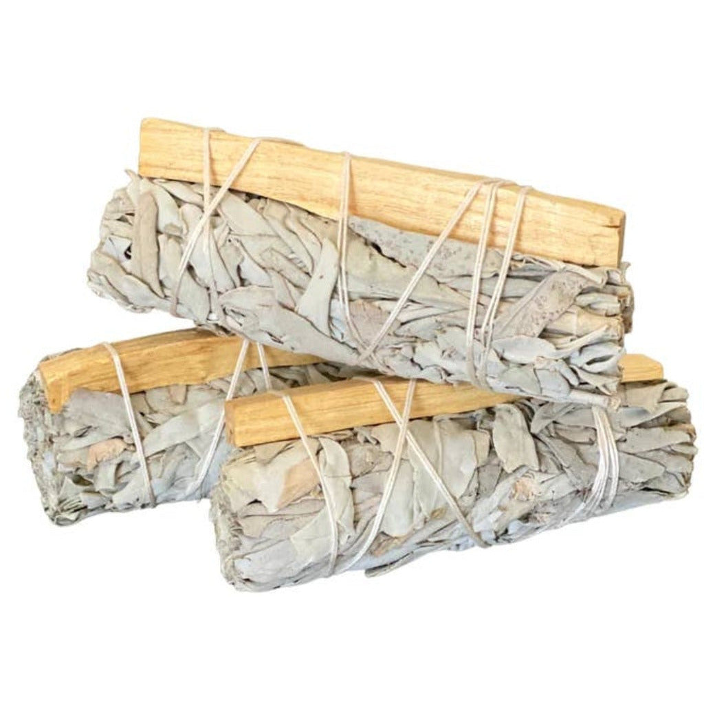 Gaia Emporium Sage with Palo Santo (4")