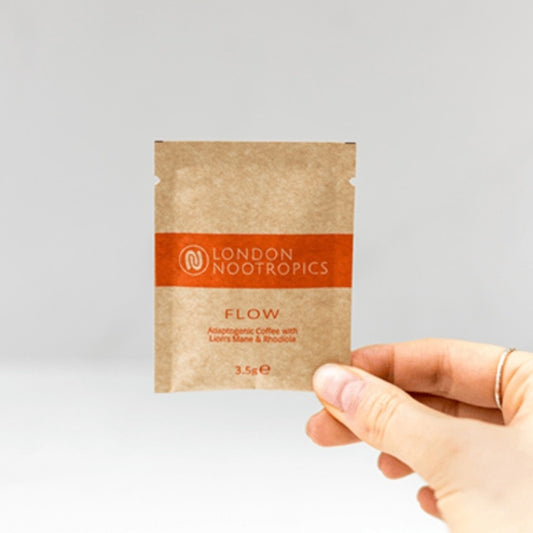 Flow Coffee Single Sachet with Lion's Mane and Rhodiola Rosea