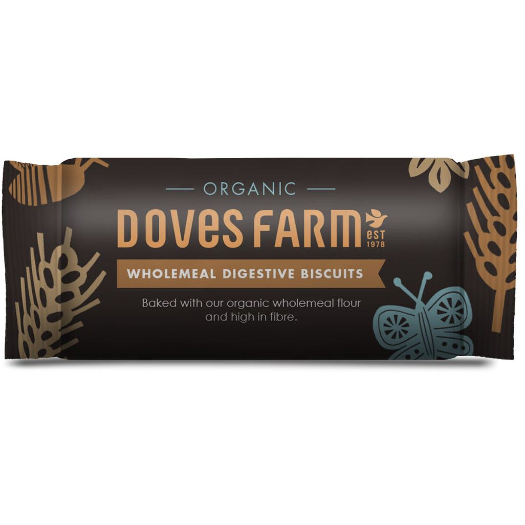 Organic Wholemeal Wheat Digestive Biscuits