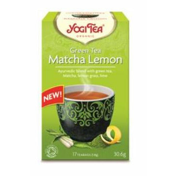 Yogi Tea Organic Green Tea Matcha Lemon 17 Bag