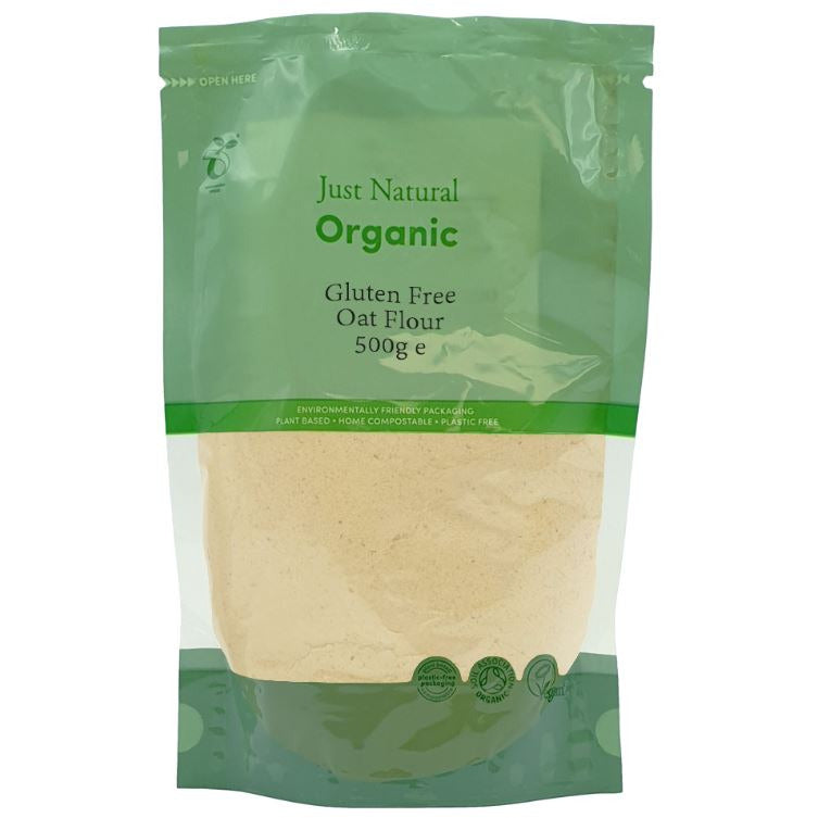 Organic Gluten Free Oat Flour 500g